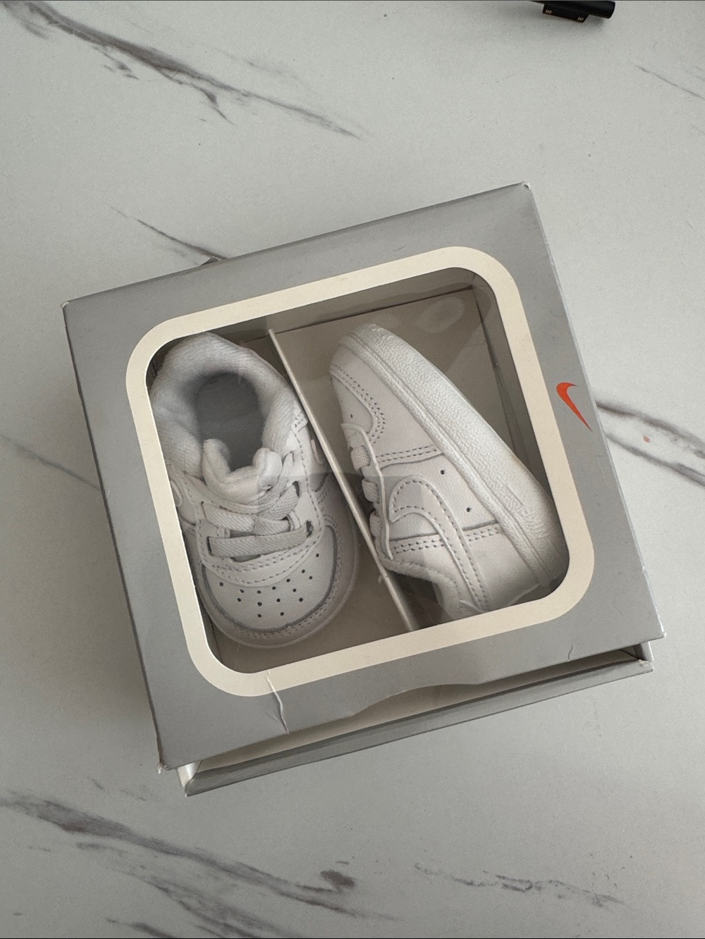 Nike Kids White Sneakers